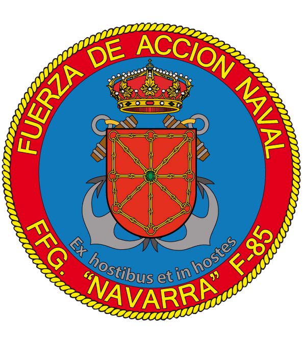 Coat of Arms of the Frigate "Navarra" (F-85)